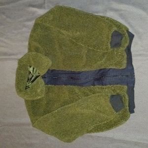 Betsey Johnson fleece zip up